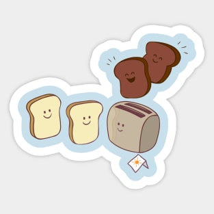 TOASTY Sticker